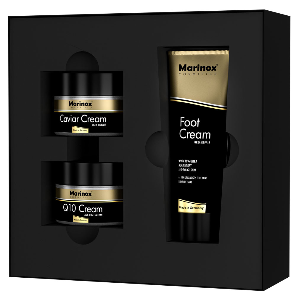 Marinox®-Cosmetics-Set-Q10_Caviar-Cream_Foot-Cream